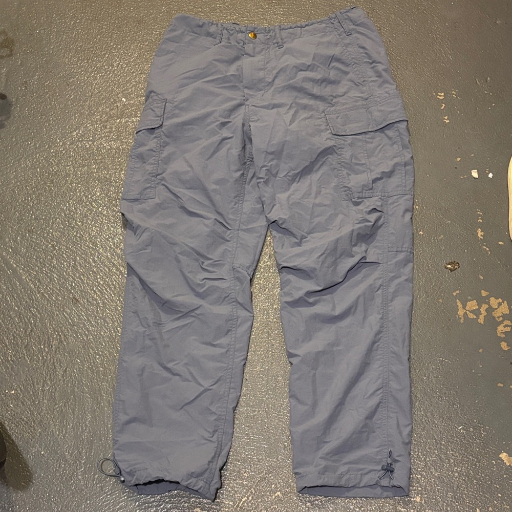 American Eagle Outfitters Men's Gray Parachute Pants